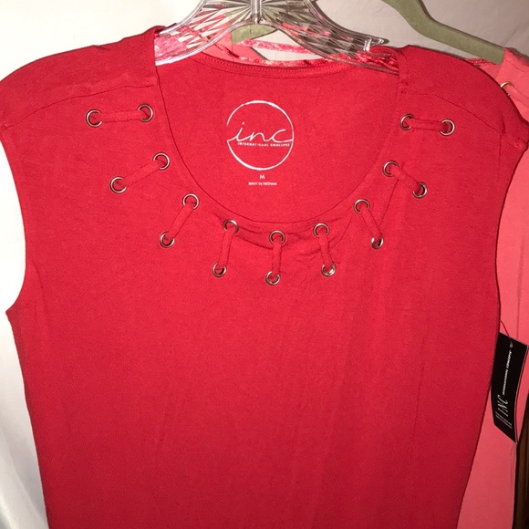 INC Int’l Concepts Sleeveless Lined Top, Medium - Picture 2 of 2